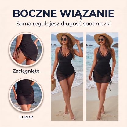 Wyszczuplający siateczkowy strój kąpielowy AQUERA